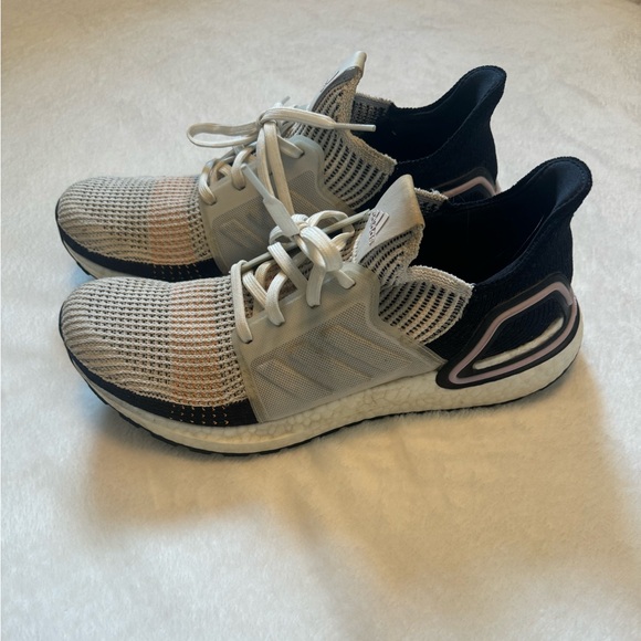 adidas gazelle silver green womens adidas Ultraboost 19 Shoes - Women's - Core Black Five / Solar Orange main image 0